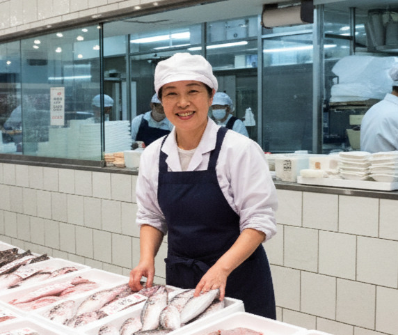 託児所｜社保加入OK｜鮮魚ロングパート